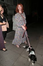CHRISTINA HENDRICKS Night Out in London 08/06/2022