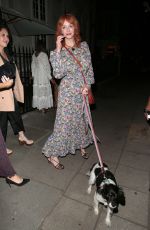 CHRISTINA HENDRICKS Night Out in London 08/06/2022