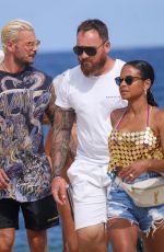 CHRISTINA MILIAN on Holidays in Saint-Tropez 08/21/2022