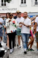 CHYNA MILLS Out ad About in Paris 08/21/2022