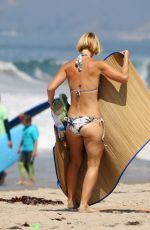 CLAIRE DANES Out in Bikini in Malibu Beach 08/03/2022