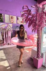 CLAUDIA ROMANI at Cupshe Miami Beach Pop Up Store 07/31/2022