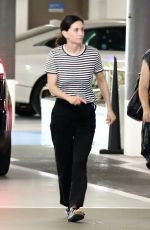 COURTENEY COX and Her Assistant Arrives at a Business Office in Beverly Hills 08/08/2022
