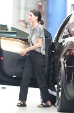 COURTENEY COX and Her Assistant Arrives at a Business Office in Beverly Hills 08/08/2022