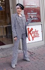 CYNDI LAUPER at Stage 42 for Opening Night of Kinky Boots in New York 08/25/2022