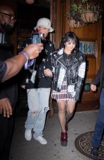 DEMI LOVATO Arrives at Lavo in New York 08/16/2022