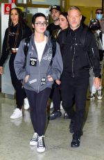 DEMI LOVATO Arrives in Sao Paulo 08/28/2022