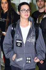 DEMI LOVATO Arrives in Sao Paulo 08/28/2022