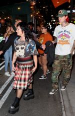 DEMI LOVATO Leaves Haswell Green