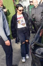 DEMI LOVATO Out for Lunch in Sao Paulo 08/30/2022