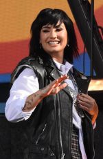 DEMI LOVATO Performs at Good Morning America in New York 08/19/2022