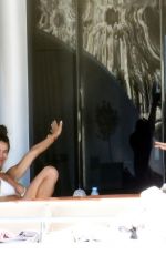 DEMI MOORE in Bikini at a Yacht in Greece 08/14/2022