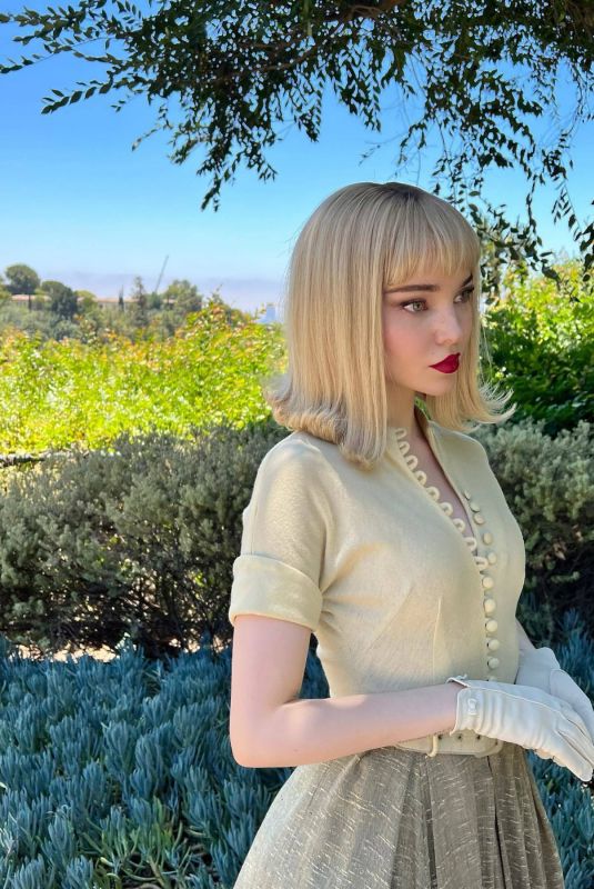 DOVE CAMERON at a Photoshoot 08/13/2022