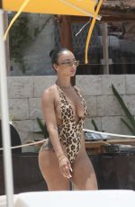 DRAYA MICHELE in Swimsuit at RoMarley Beach House in Puerto Morelos 08/07/2022