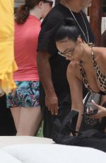 DRAYA MICHELE in Swimsuit at RoMarley Beach House in Puerto Morelos 08/07/2022