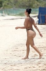 DRAYA MICHELE in Swimsuit at RoMarley Beach House in Puerto Morelos 08/07/2022