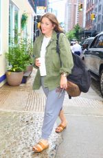 DREW BARRYMORE Arrives at Her Show in New York 08/07/2022