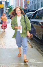 DREW BARRYMORE Arrives at Her Show in New York 08/07/2022