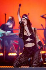 DUA LIPA Performs at Osheaga Music and Arts Festival in Montreal 07/31/2022