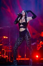 DUA LIPA Performs at Osheaga Music and Arts Festival in Montreal 07/31/2022