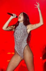 DUA LIPA Performs at Sziget Music Festival in Budapest 08/10/2022