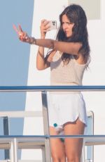 EIZA GONZALEZ at a Boat in Sardinia 08/06/2022