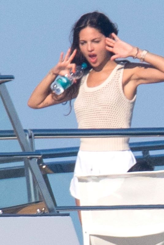 EIZA GONZALEZ at a Boat in Sardinia 08/06/2022