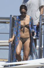 EIZA GONZALEZ in Bikini at a Yacht in Sardinia 08/05/2022