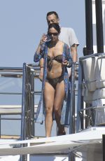 EIZA GONZALEZ in Bikini at a Yacht in Sardinia 08/05/2022