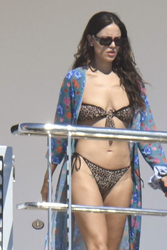 EIZA GONZALEZ in Bikini at a Yacht in Sardinia 08/05/2022