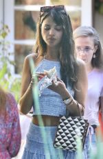 EIZA GONZALEZ Leaves a Party in Brentwood 08/14/2022