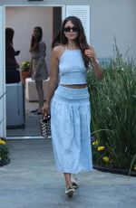EIZA GONZALEZ Leaves a Party in Brentwood 08/14/2022