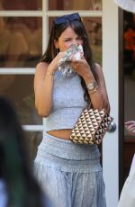 EIZA GONZALEZ Leaves a Party in Brentwood 08/14/2022