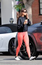 EIZA GONZALEZ Out for Iced Coffee After a Workout in Los Angeles 08/22/2022