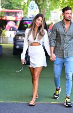 EKIN-SU CULCULOGLU Arrives at Cloud 9 Tower Suites to Celebrates Her Birthday in London 08/21/2022