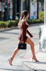 EKIN-SU CULCULOGLU at a Photohoot on Rodeo Drive in Los Angeles 08/27/2022