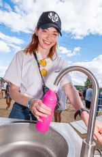 ELEANOR TOMLINSON at Ocean Bottle Hydration Station at Wilderness Festival at Cornbury Park in Oxfordshire 08/05/2022