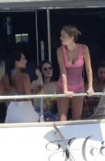 ELIZABETH TURNER Celebrates Her Birthday with KATIE AUSTIN and CHRISTEN HARPER in Los Cabos 07/30/2022