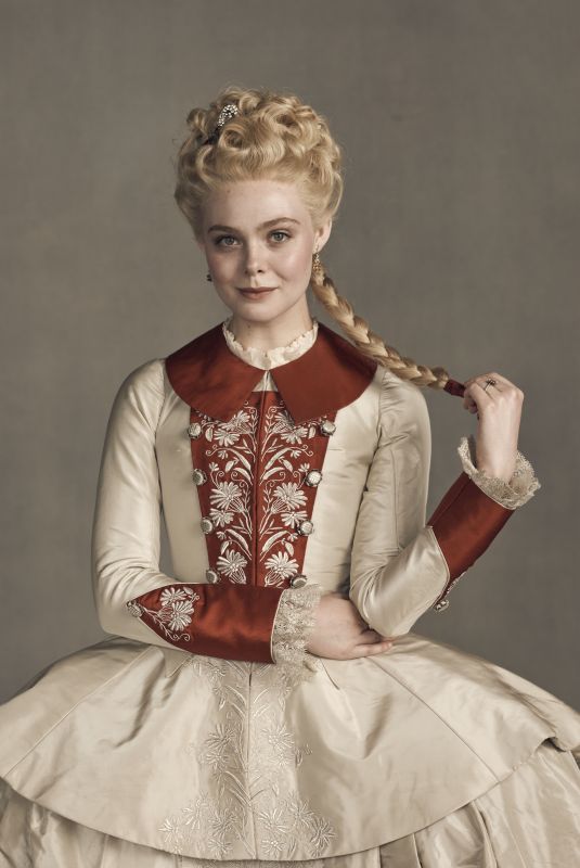ELLE FANNING for Harper