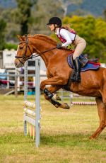 ELSA PATAKY Competing at Tamborine Pony Club Gamblers Day 06/18/2022