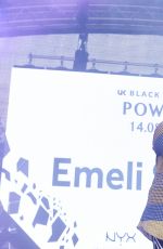 EMELI SANDE Performs at UK Black Pride in London 08/14/2022