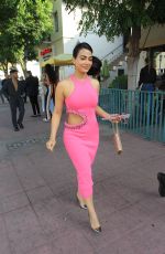 EMERAUDE TOUBIA Arrives at Bullet Train Premiere in Westwood 08/01/2022