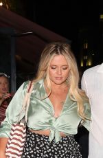 EMILY ATACK and Liam McGough Night Out in London 08/17/2022