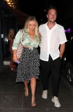 EMILY ATACK and Liam McGough Night Out in London 08/17/2022