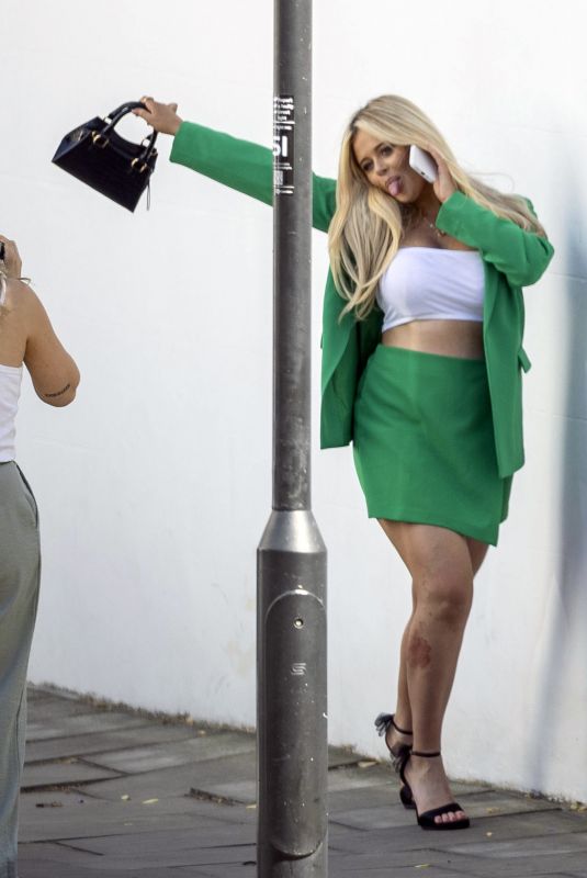 EMILY ATACK at a Photoshoot in London 08/10/2022