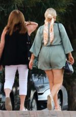 EMILY ATACK on Family Holiday in Marbella 08/26/2022