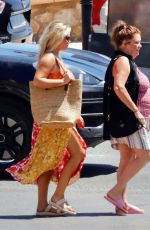 EMILY ATACK Out with Her Mother KATE RBBINSON in Marbella 08/25/2022