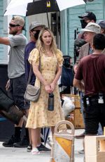 EMILY BLUNT and Chris Evans on the Set of Pain Hustlers in Savannah 08/24/2022