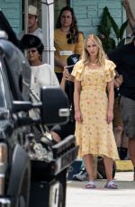 EMILY BLUNT on the Set of Pain Hustlers in Savannah 08/24/2022