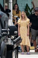 EMILY BLUNT on the Set of Pain Hustlers in Savannah 08/24/2022
